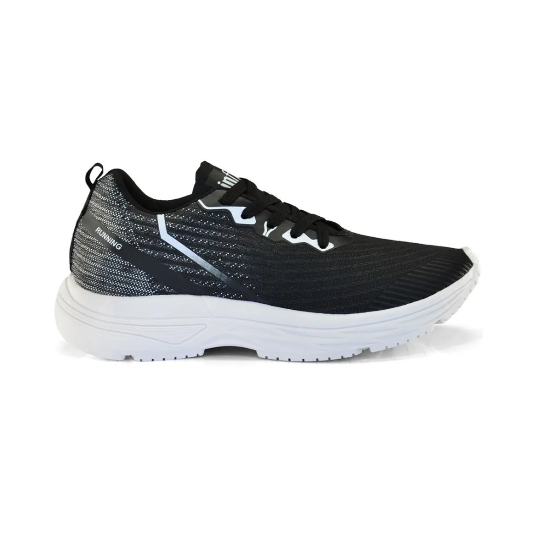 Gray running shoes
