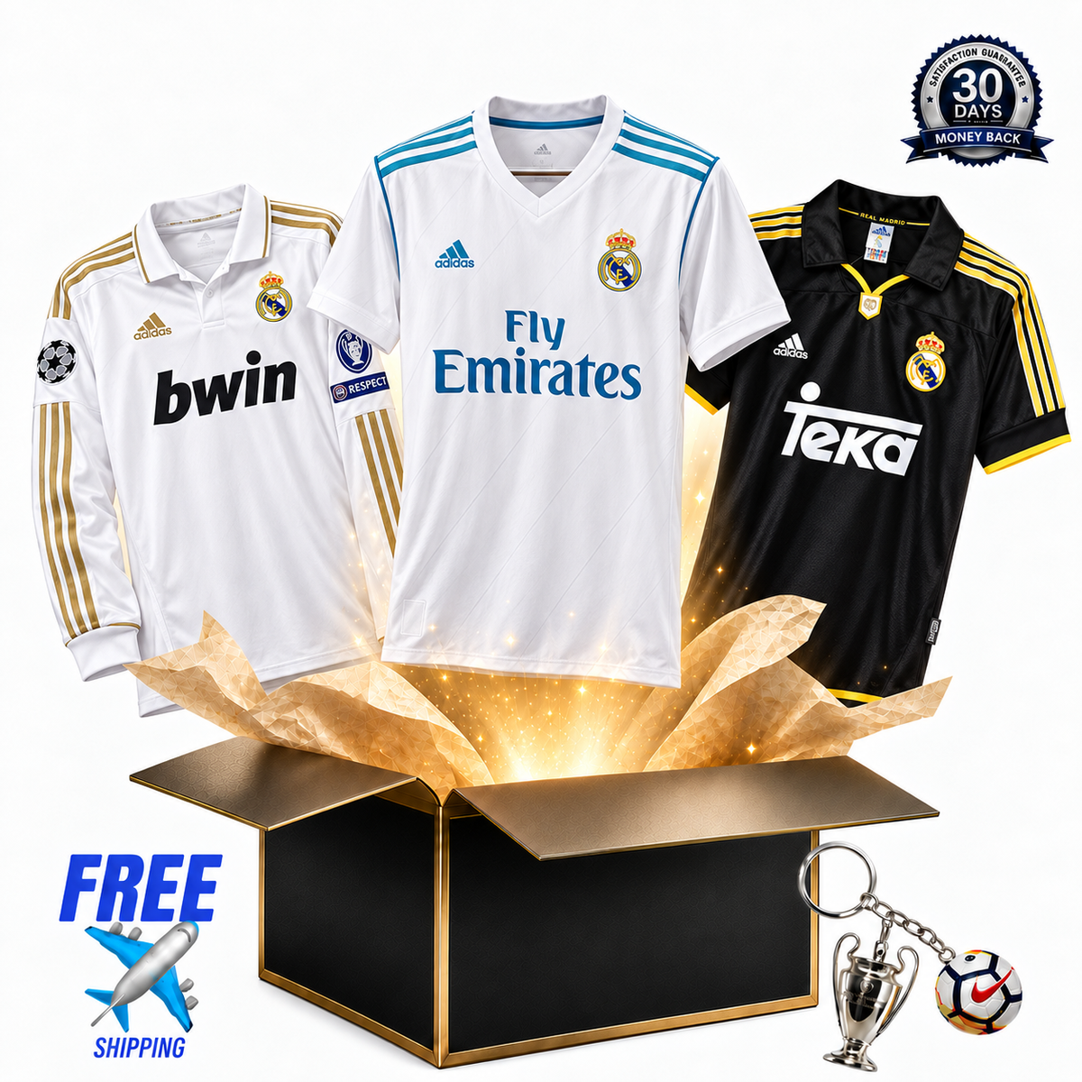 RETRO REAL MADRID BOX
