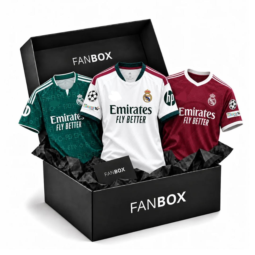3 Real Shirt (home, away, third)