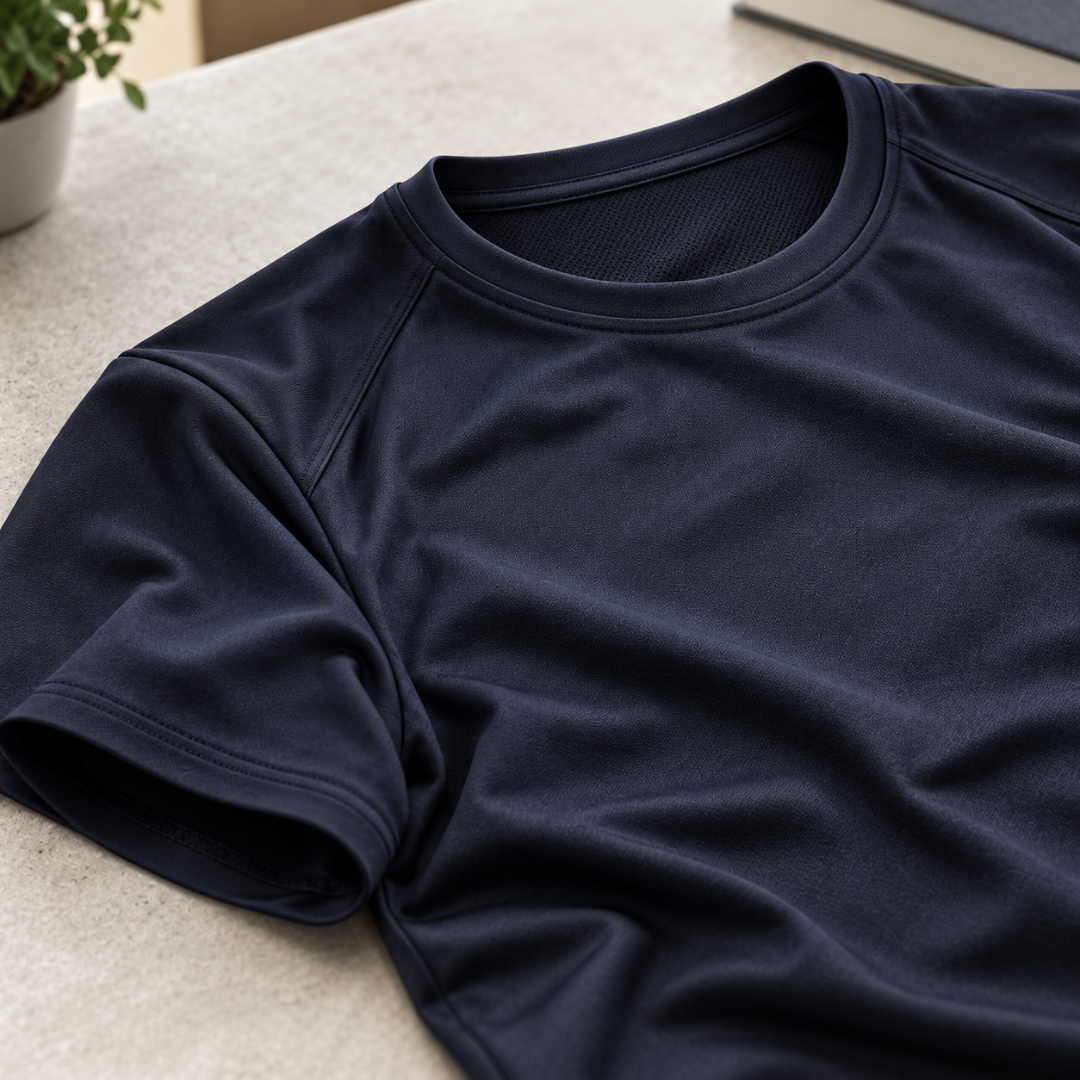 Black Dry-fit t-shirt