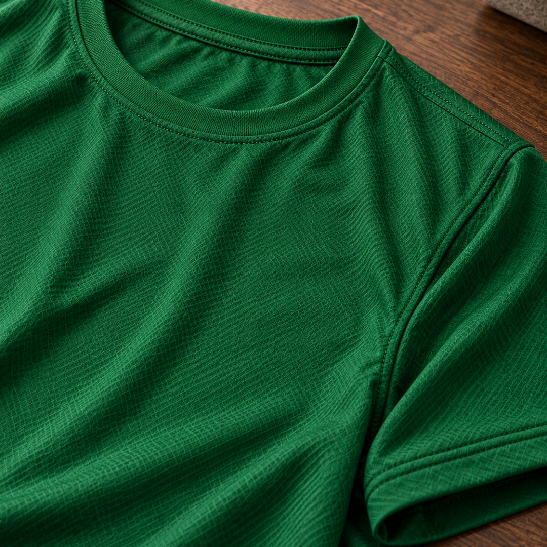Green Dry-fit t-shirt