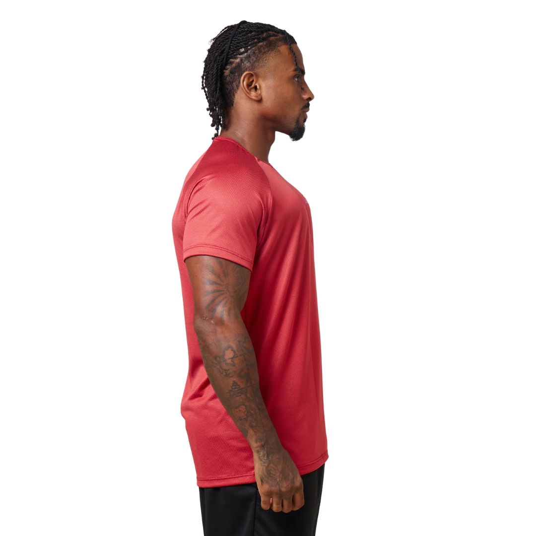 Red Dry-fit t-shirt
