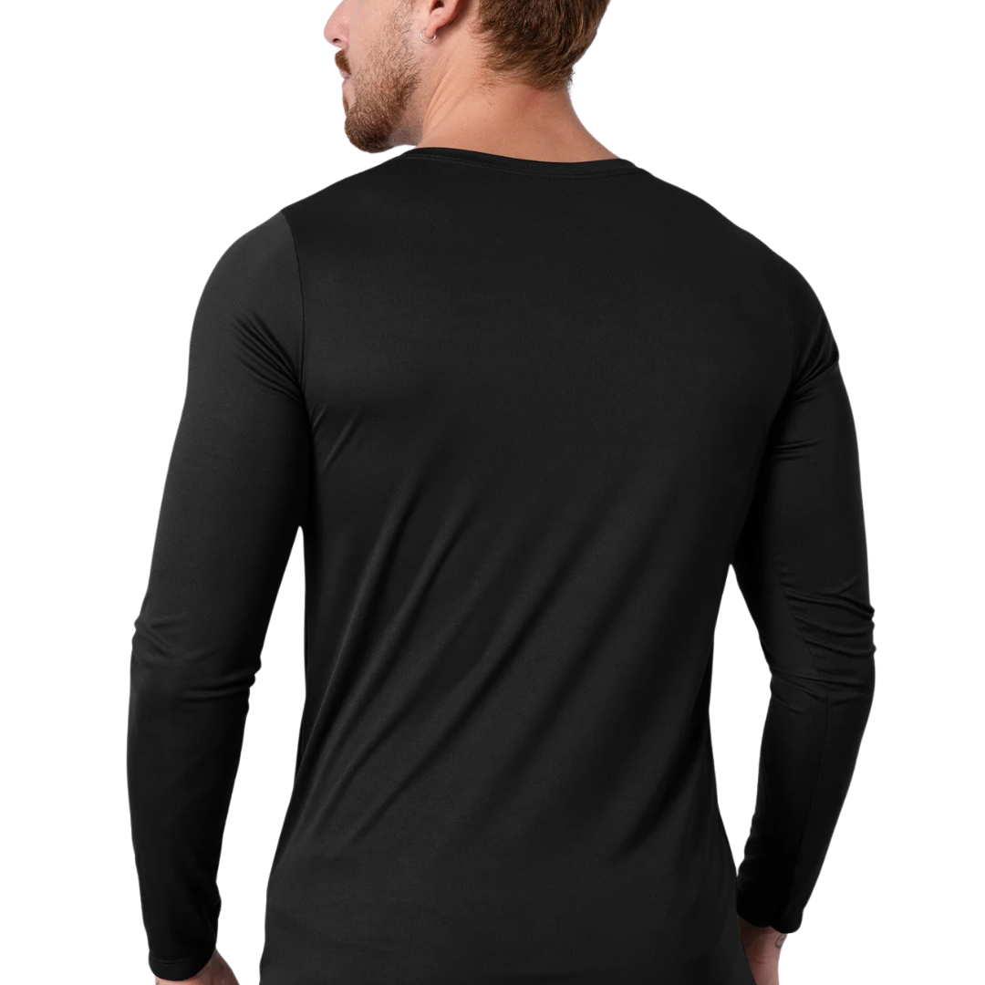 Black - Classic Sports Long Sleeve Outdoor