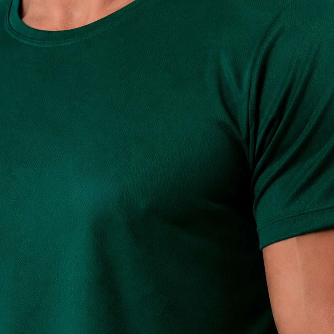 Green Dry-fit t-shirt
