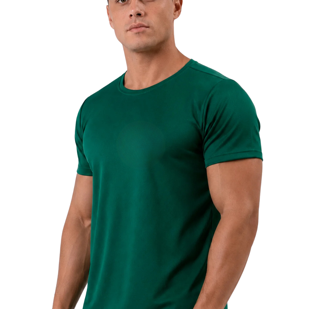 Green Dry-fit t-shirt