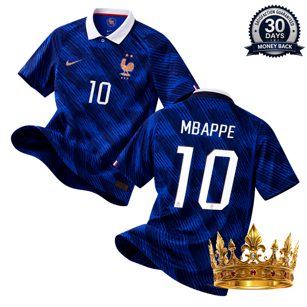 France Kylian Mbappé #10 2026 Fan Jersey - Home (Fan Version)